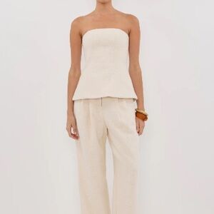 DISSH Nia Natural Strapless Top